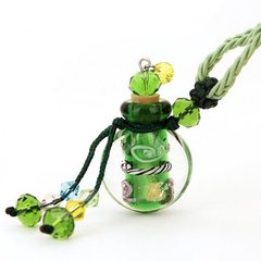 Бутылочка для духов "Зелёный цветочный шар", K89190094O1557471504 - фото товара