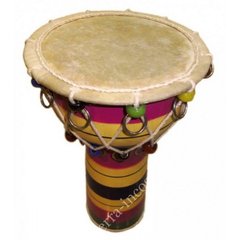 Барабан Джамбег красочный с верёвочной натяжкой, K89090026O1557164341 - фото товара
