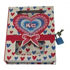 Блокнот с замком для девочек (2 ключа)(16,5х13х3 см), K334199 - фото товара