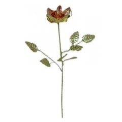Роза бронзовая (20 см), K33378 - фото товара