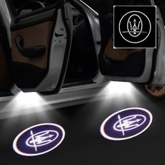Лазерная дверная подсветка/проекция в дверь автомобиля Maserati, 9254 - фото товара