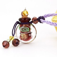 Пляшечка для парфумів "Фіолетова квіткова куля", K89190095O1557165444 - фото товару