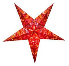 Светильник Звезда картонная 5 лучей ORANGE TRISHUL, K89050059O1137471871 - фото товара