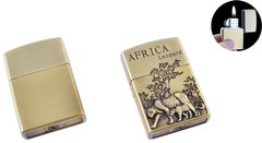 Зажигалка карманная AFRICA (Обычное пламя) №HL-117-7, №HL-117-7 - фото товара